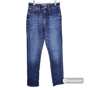 Madewell High Rise Slim Boy Jeans, Sz 25